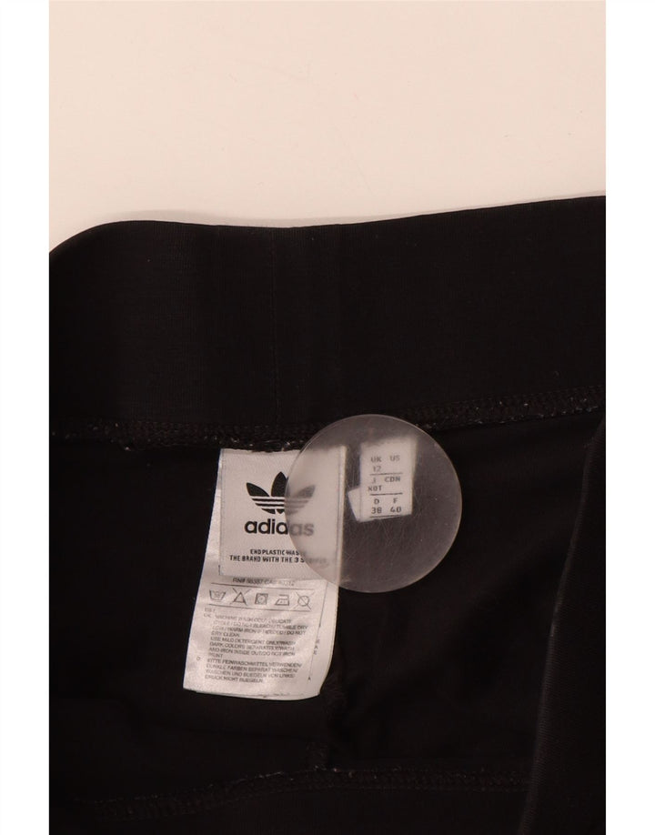 Leggings da donna ADIDAS UK 12 cotone nero medio