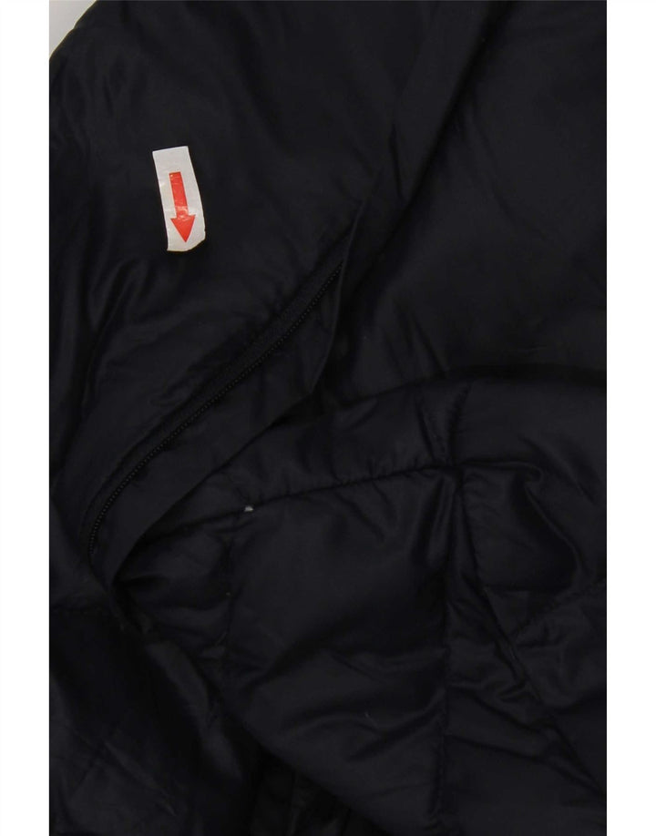 Cappotto imbottito da donna Calvin Klein UK 16 grande nylon blu navy