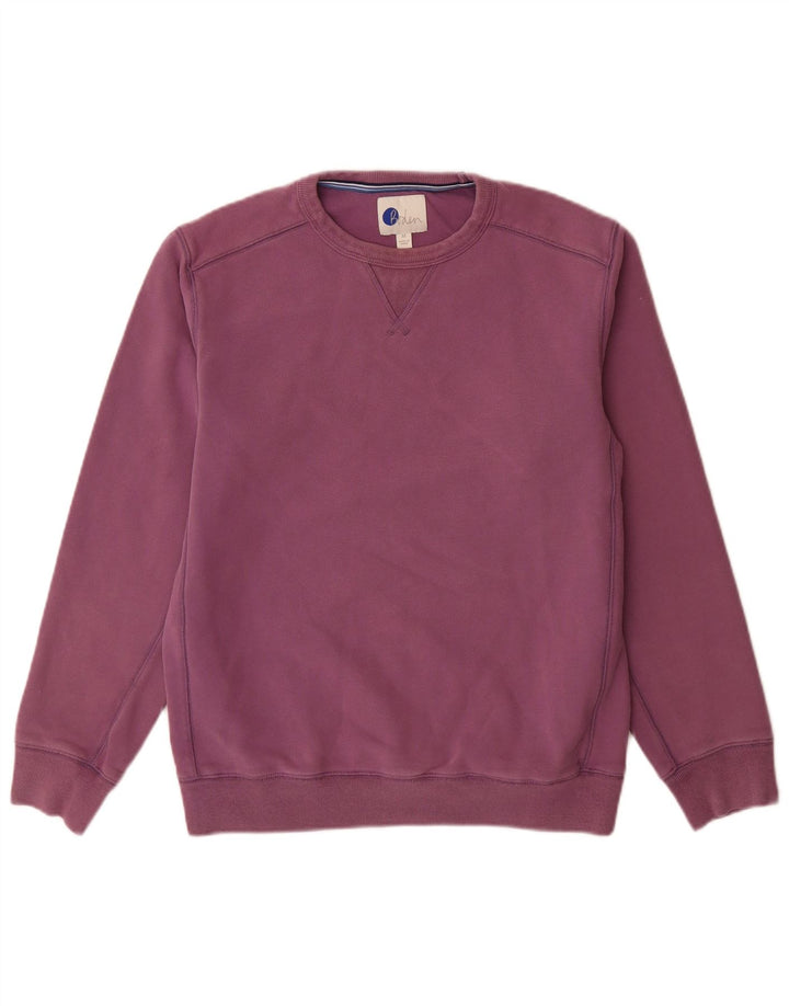 Boden Felpa da uomo Maglione in cotone viola medio