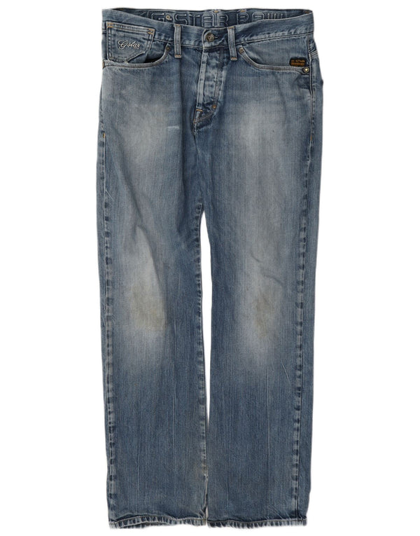Jeans dritti da uomo G-Star W33 L32 cotone blu