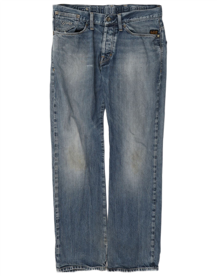 Jeans dritti da uomo G-Star W33 L32 cotone blu