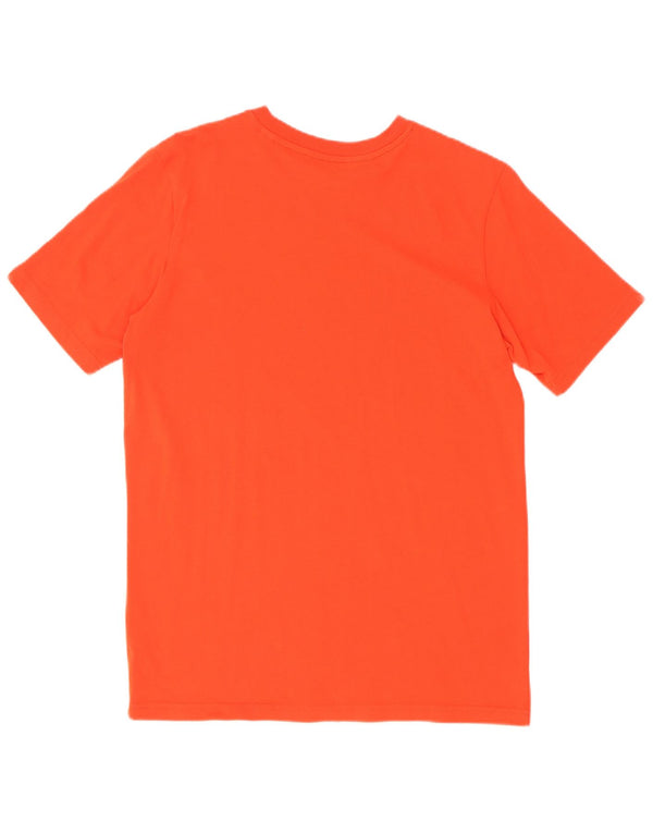 T-shirt grafica Adidas da bambino 15-16 anni in cotone arancione