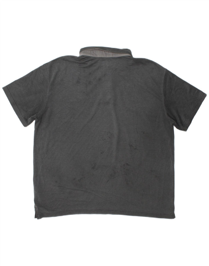 Polo Columbia da uomo 2XL in modal grigio