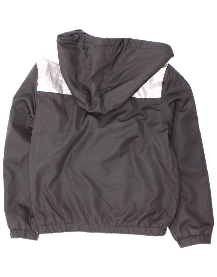 Giacca a vento grafica da ragazzo Dkny 7-8 anni piccola color nero
