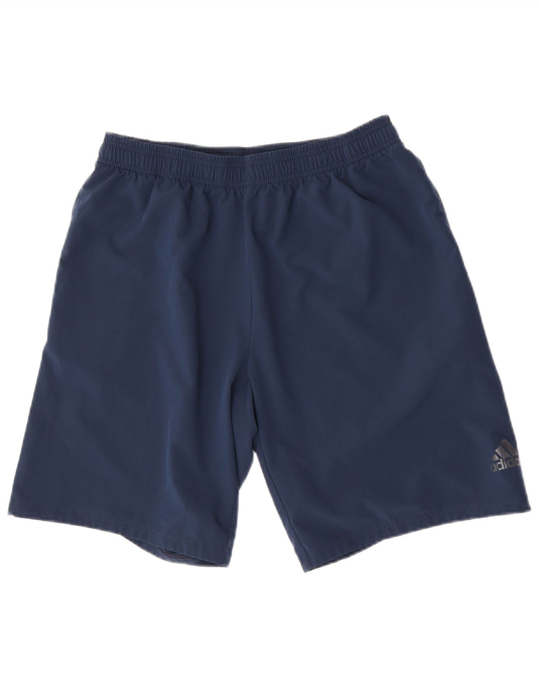 Pantaloncini sportivi Adidas Climalite da uomo di grandi dimensioni in poliestere blu navy