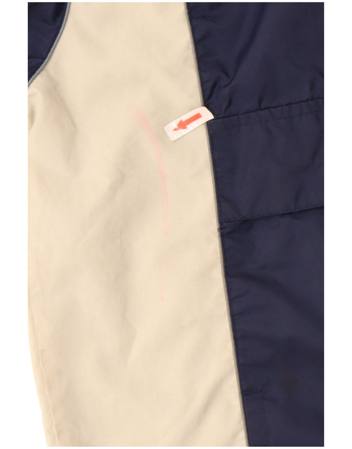 Giacca antipioggia grafica Nike da ragazzo 11-12 anni Large Blu Navy Colourblock