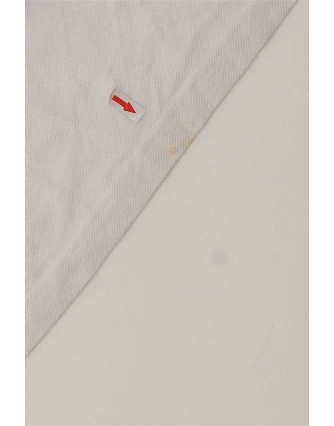 Crew Clothing Polo da uomo grande in cotone bianco