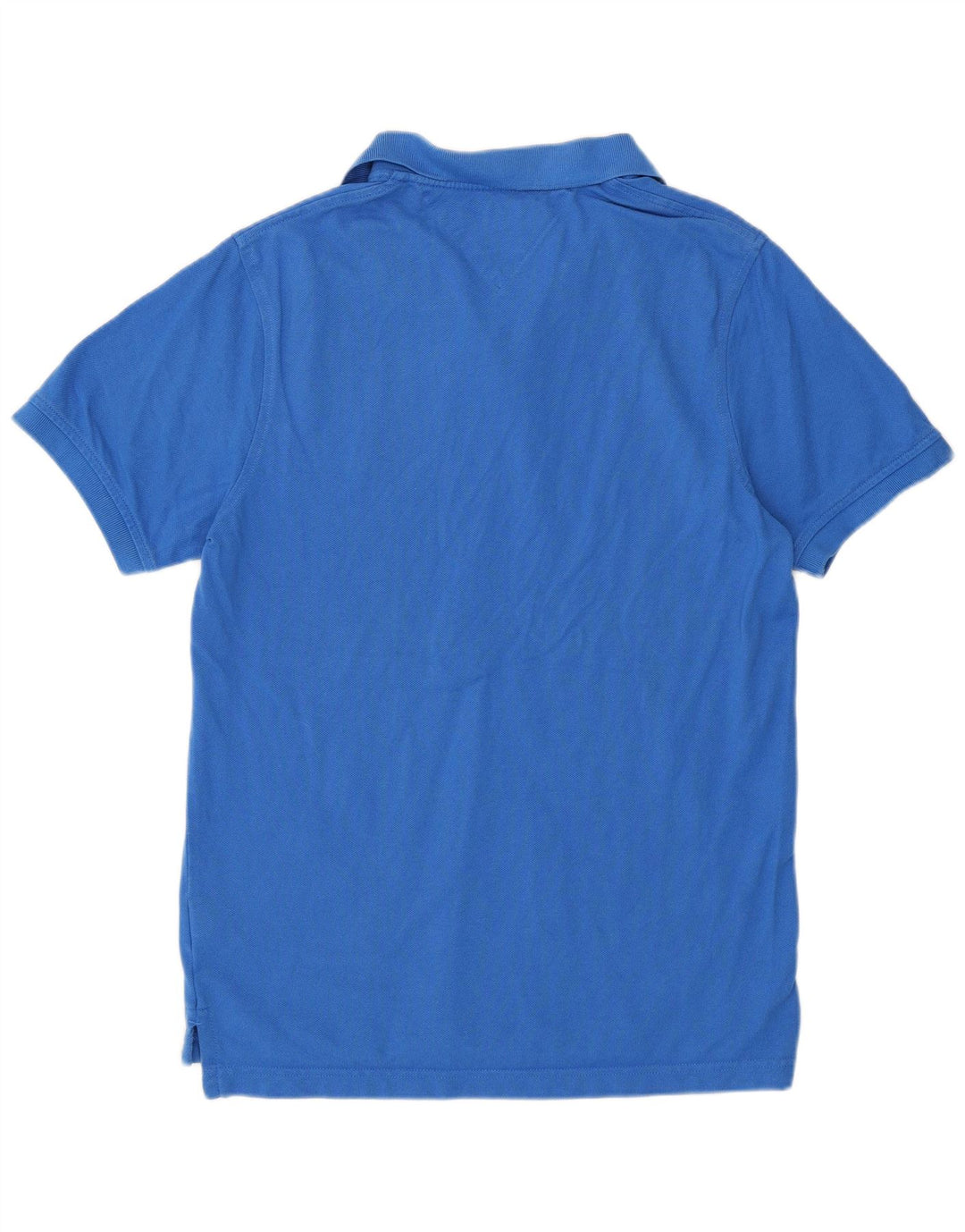 Polo slim fit da uomo Tommy Hilfiger grande in cotone blu