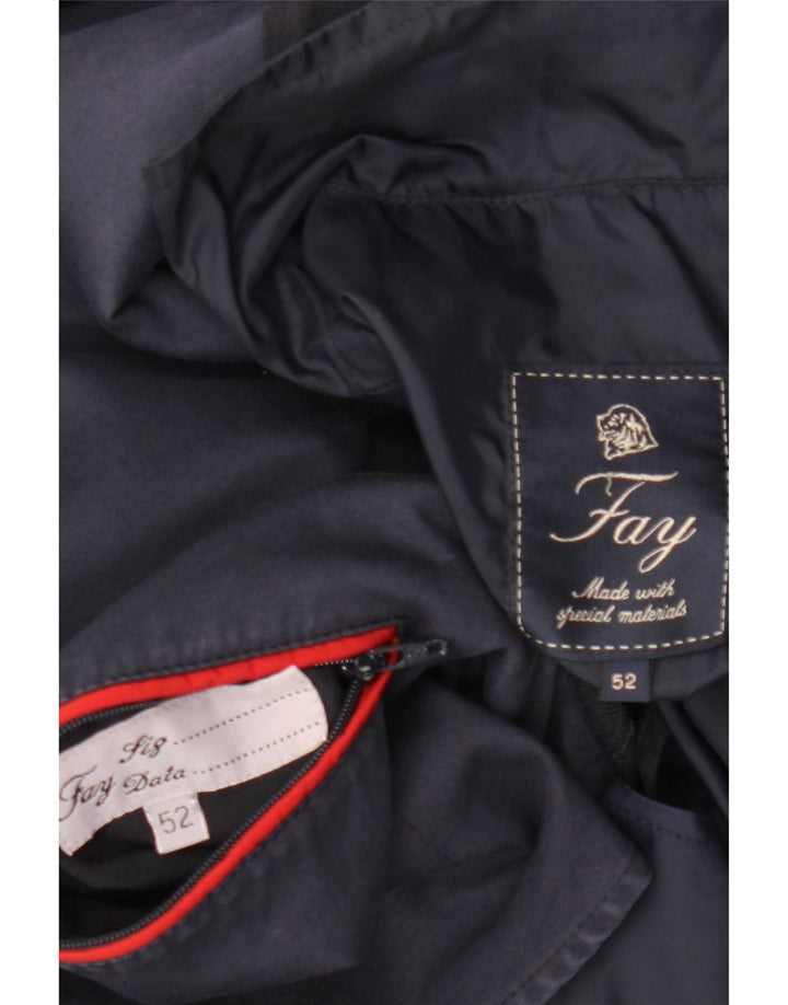 Giacca blazer da uomo a 3 bottoni Fay IT 52 XL Blu Navy