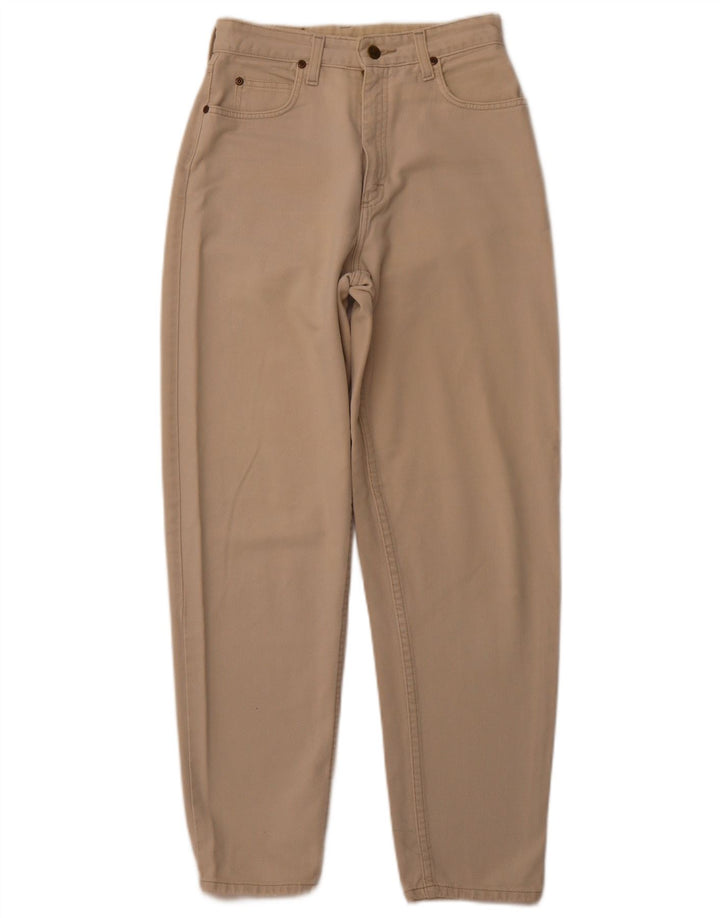 Jeans affusolati a vita alta da donna LEE W26 L28 Beige