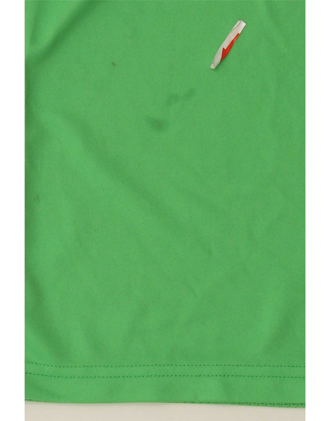 T-shirt Nike Dri Fit da uomo, top in poliestere color block verde medio