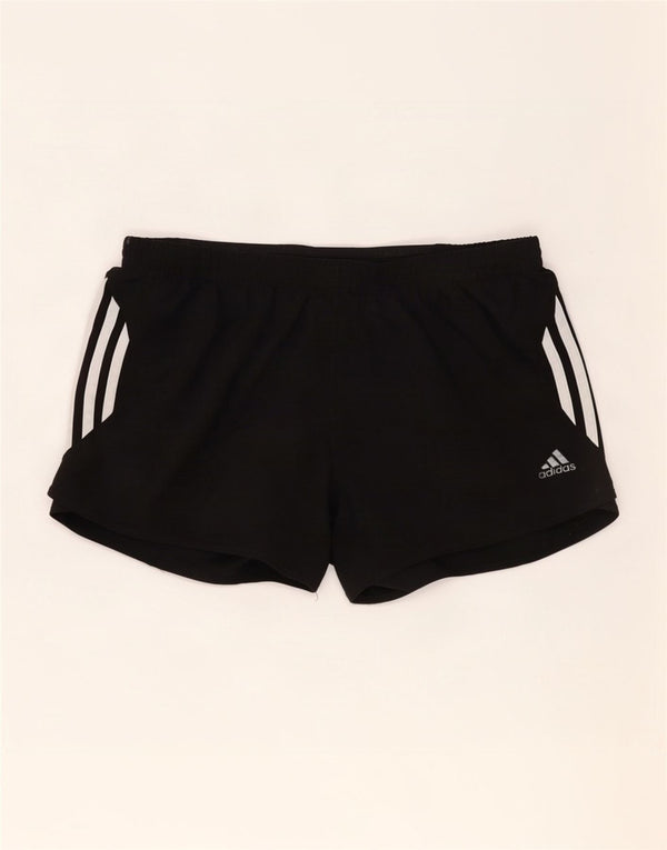 Pantaloncini sportivi Adidas da donna Climacool UK 10 piccoli poliestere nero