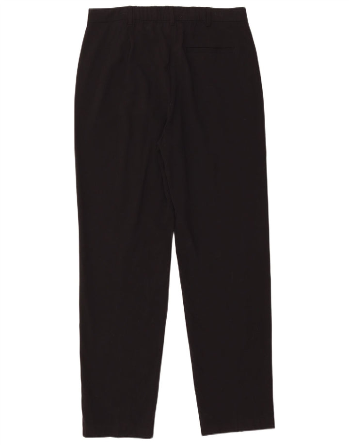 Pantaloni chino slim da donna Marks & Spencer UK 12 medi W30 L29 neri