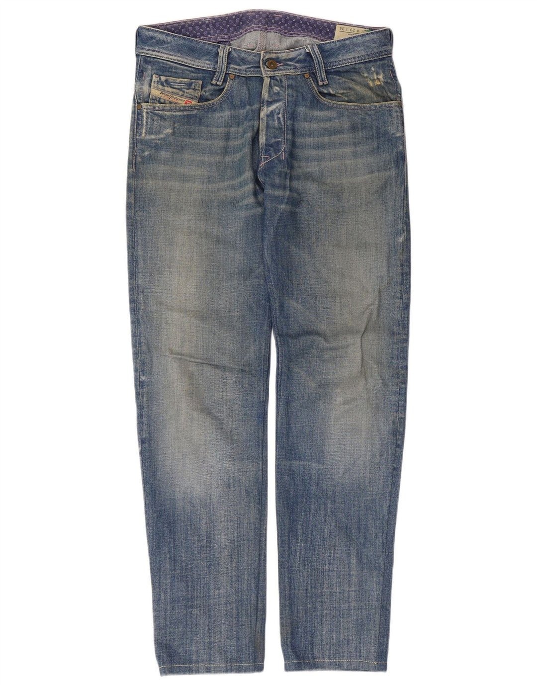 Jeans dritti Diesel Onijo da donna W29 L30 cotone blu