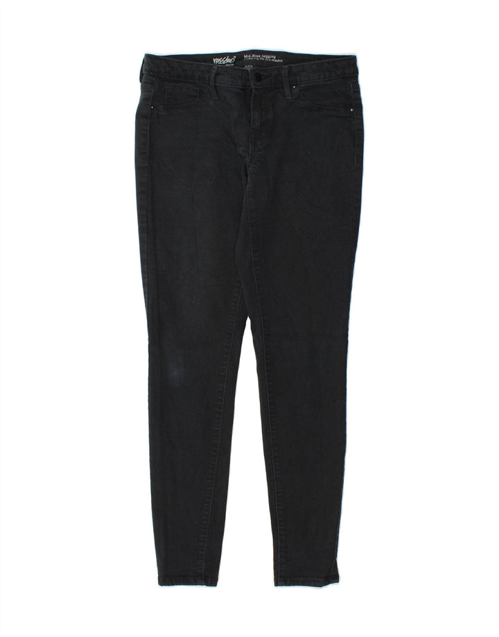 MOSSIMO Womens Mid Rise Jegging Jeans US 6 Medium W28 L28 Black Cotton Vintage Mossimo and Second-Hand Mossimo from Messina Hembry 