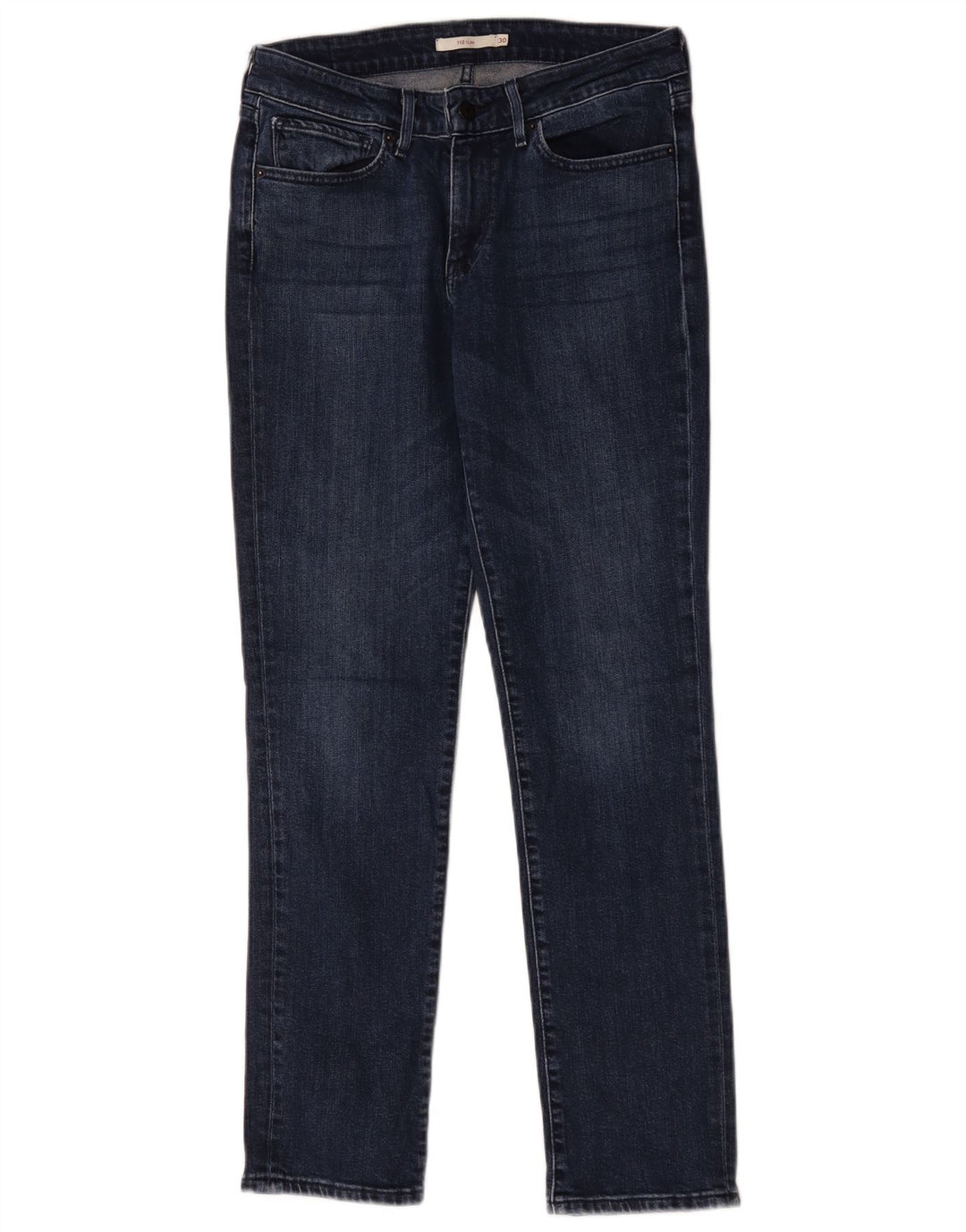 Jeans Levi's 712 Slim da donna W30 L30 in cotone blu navy