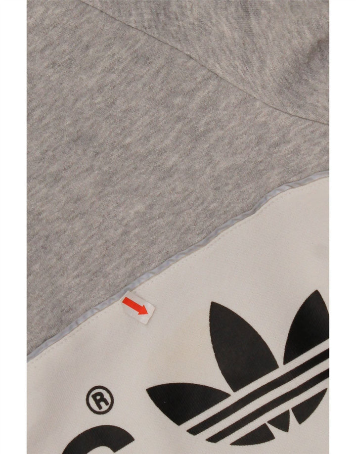 Felpa grafica da donna ADIDAS, maglione UK 10 piccolo multicolore