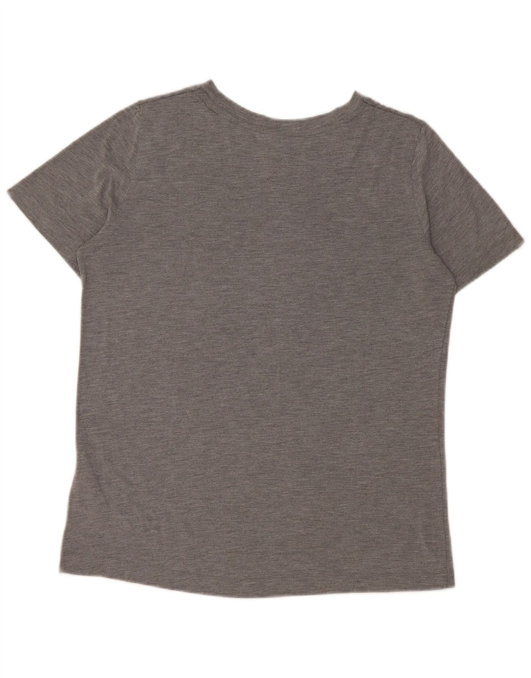 T-shirt grafica da donna NIKE Top UK 10 Small grigio poliestere