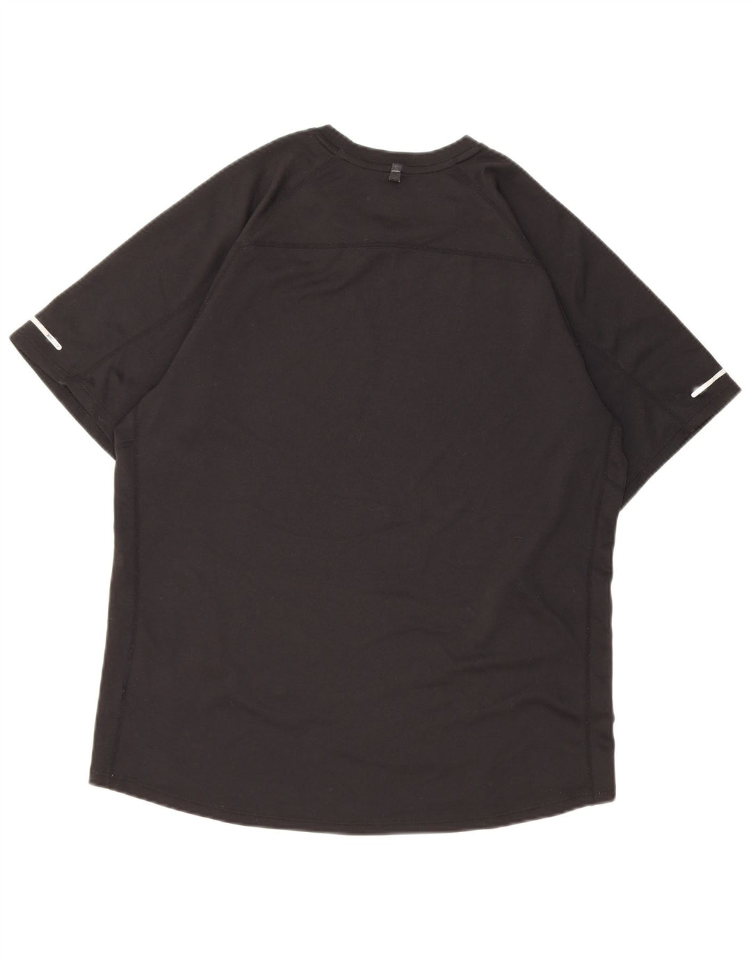 T-shirt Nike Dri Fit da uomo, grande, in poliestere nero