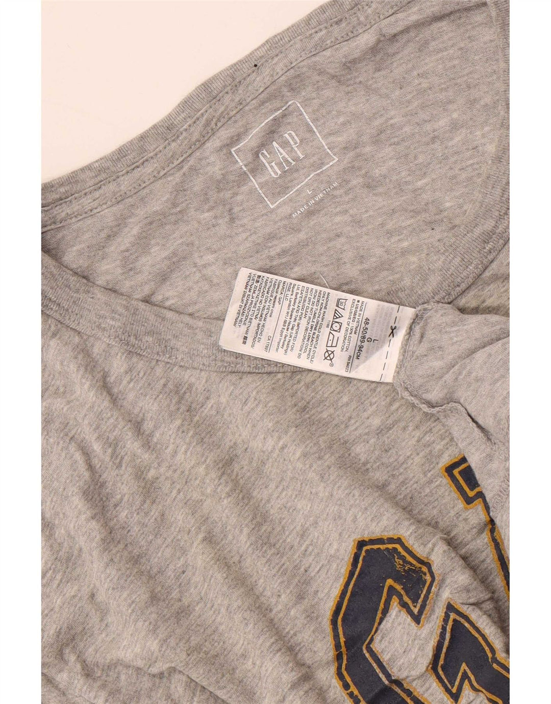 Gap T-shirt grafica da uomo grande grigia