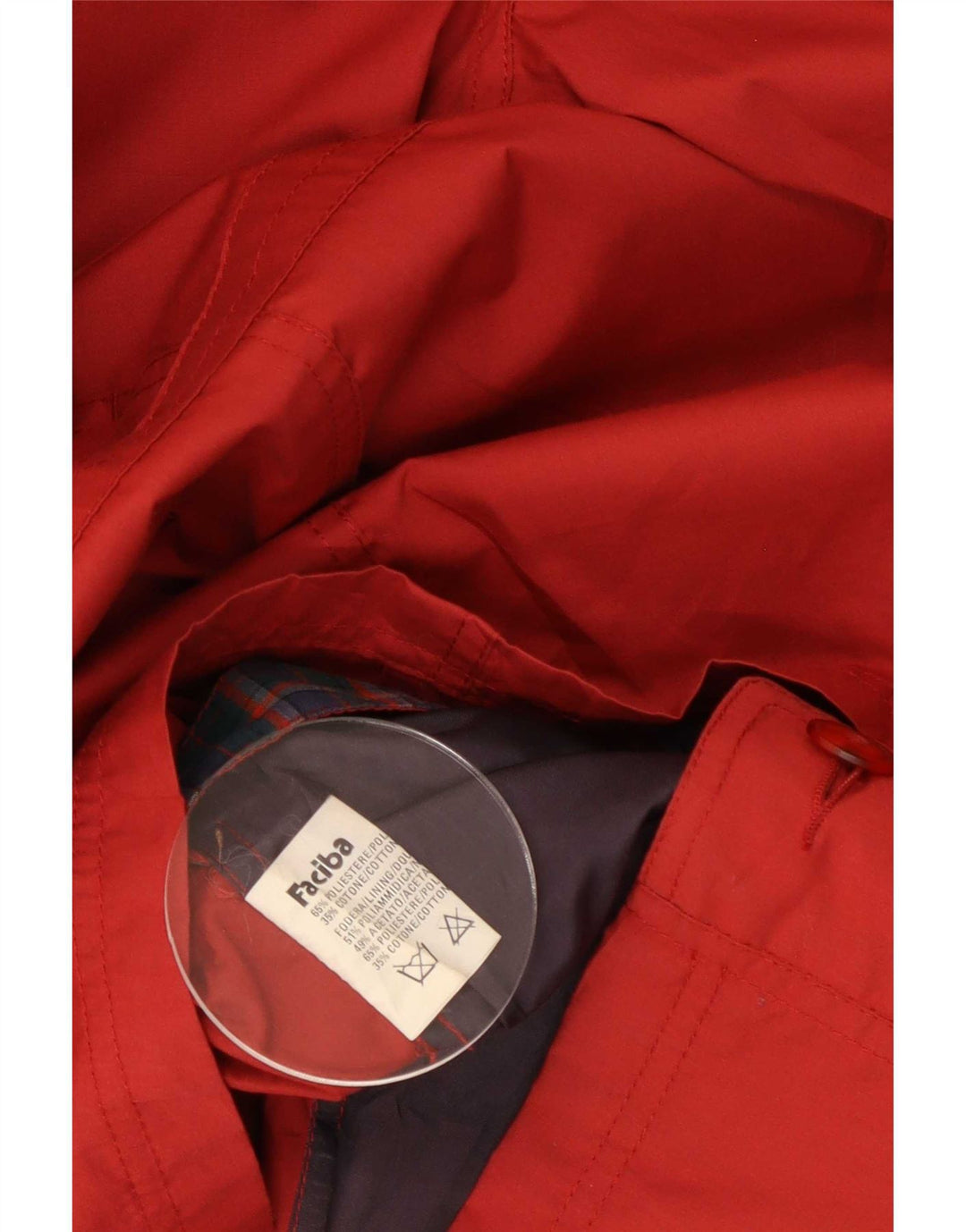 Faciba Giacca utility da uomo IT 50 Large Rosso Poliestere