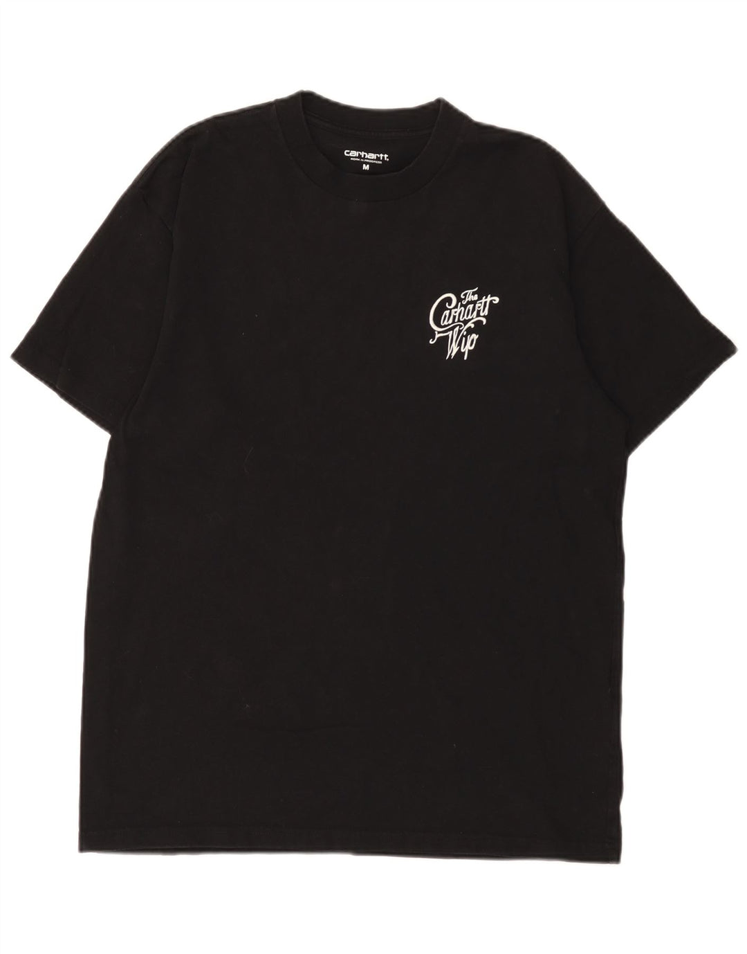 T-shirt grafica da uomo Carhartt Top in cotone nero medio
