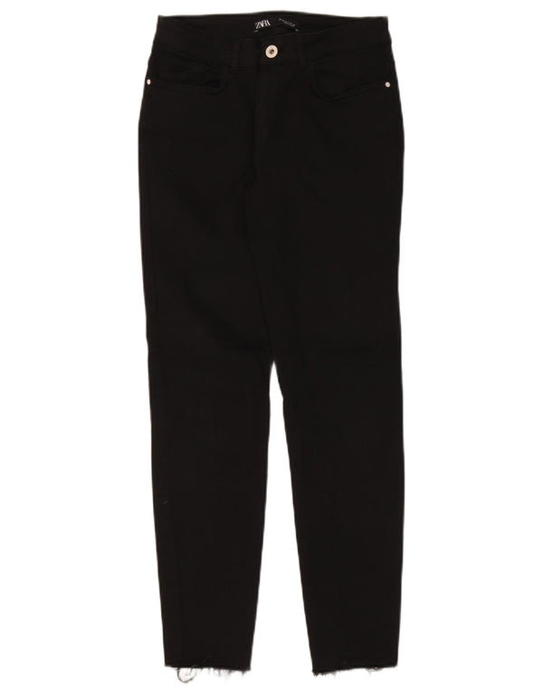 Jeans skinny da donna Zara EU 36 XS W26 L28 Nero