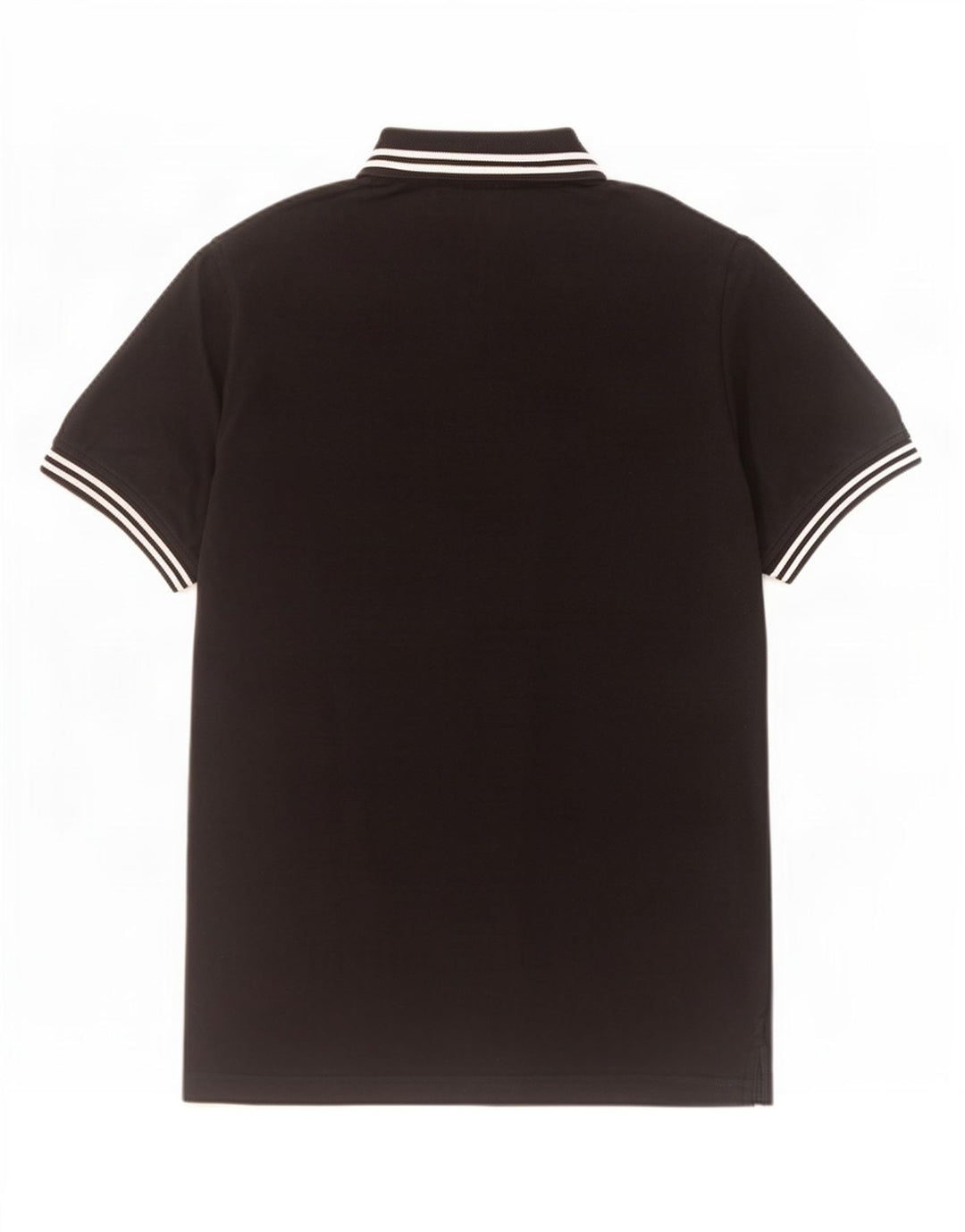 Polo Kappa Uomo Large in cotone a righe nere