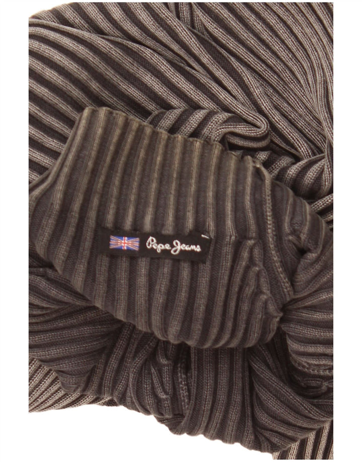 PEPE Jeans Maglione maglione collo alto da uomo XS grigio