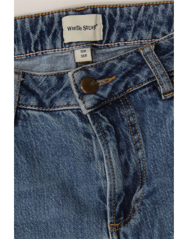 WHITE STUFF Womens Slim Jeans UK 10 Small W32 L28 Blue Cotton Vintage White Stuff and Second-Hand White Stuff from Messina Hembry 