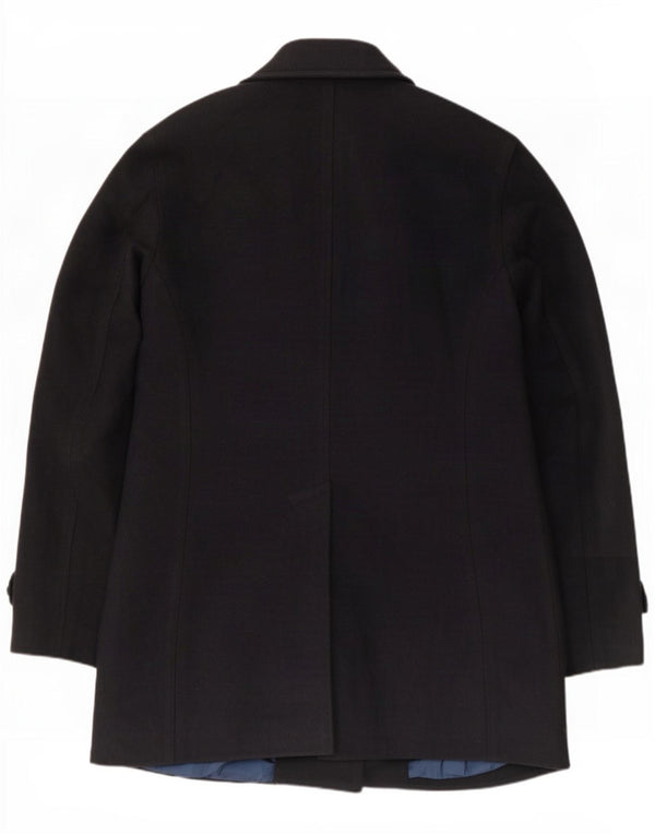 Cappotto da uomo Marks & Spencer UK 38 poliestere medio blu navy