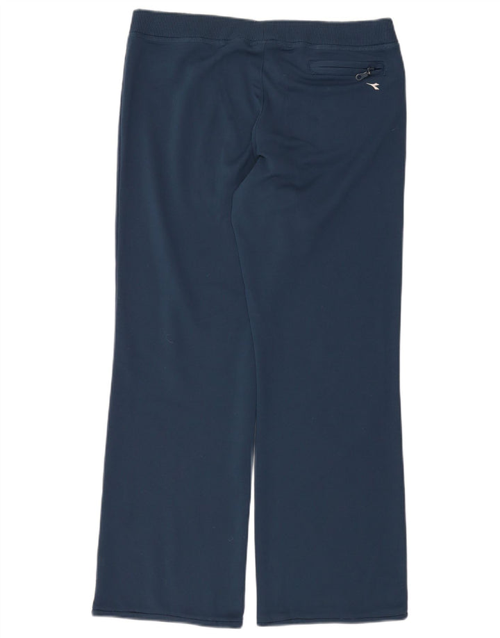 Pantaloni da tuta da donna Diadora UK 14 Large Blu Navy Poliestere
