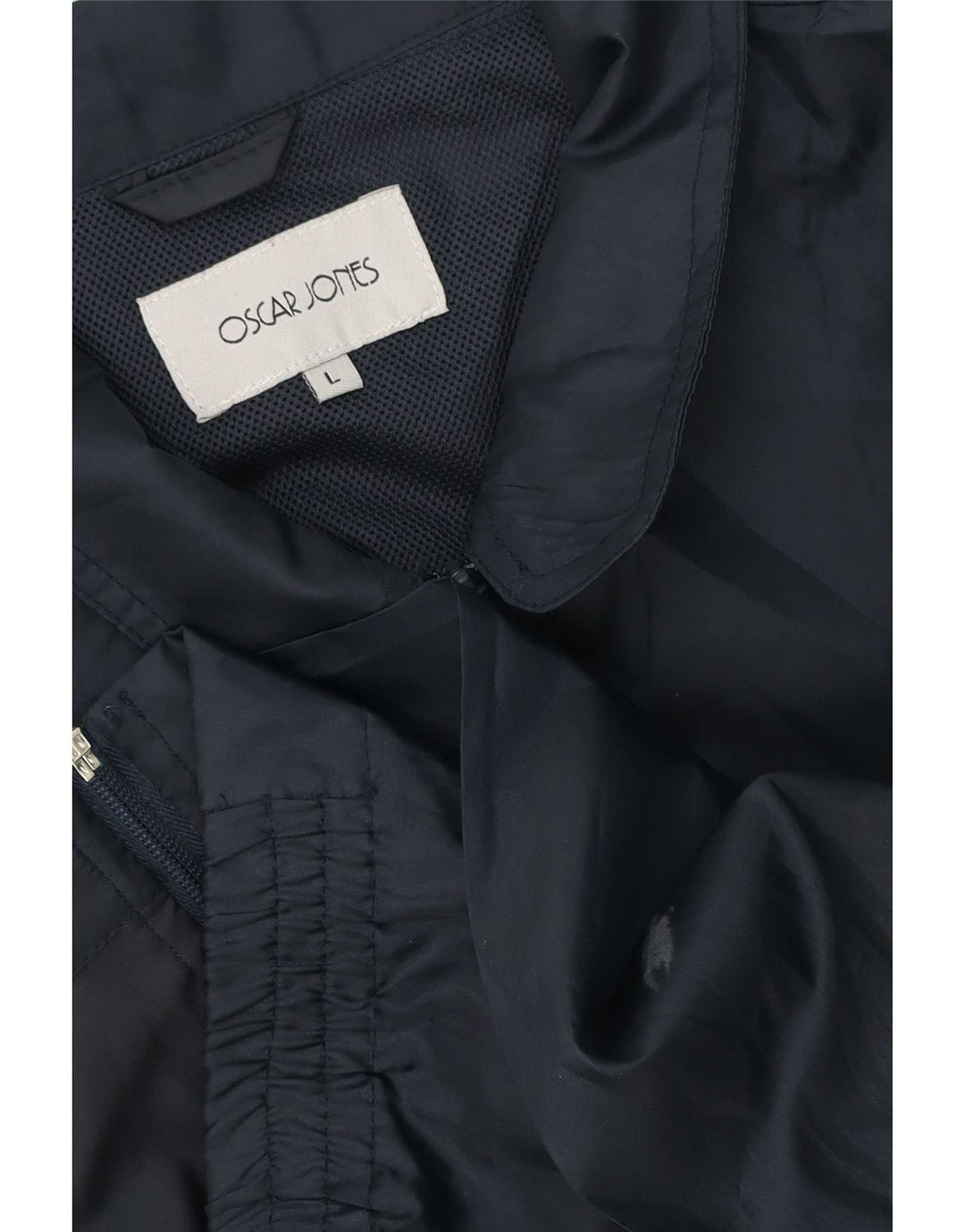Giubbotto bomber da uomo Oscar Jones UK 40 Large Blu Navy