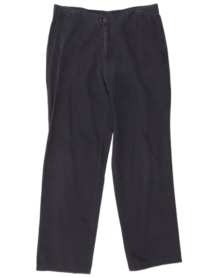 Pantaloni chino dritti da uomo Dockers W36 L32 blu navy