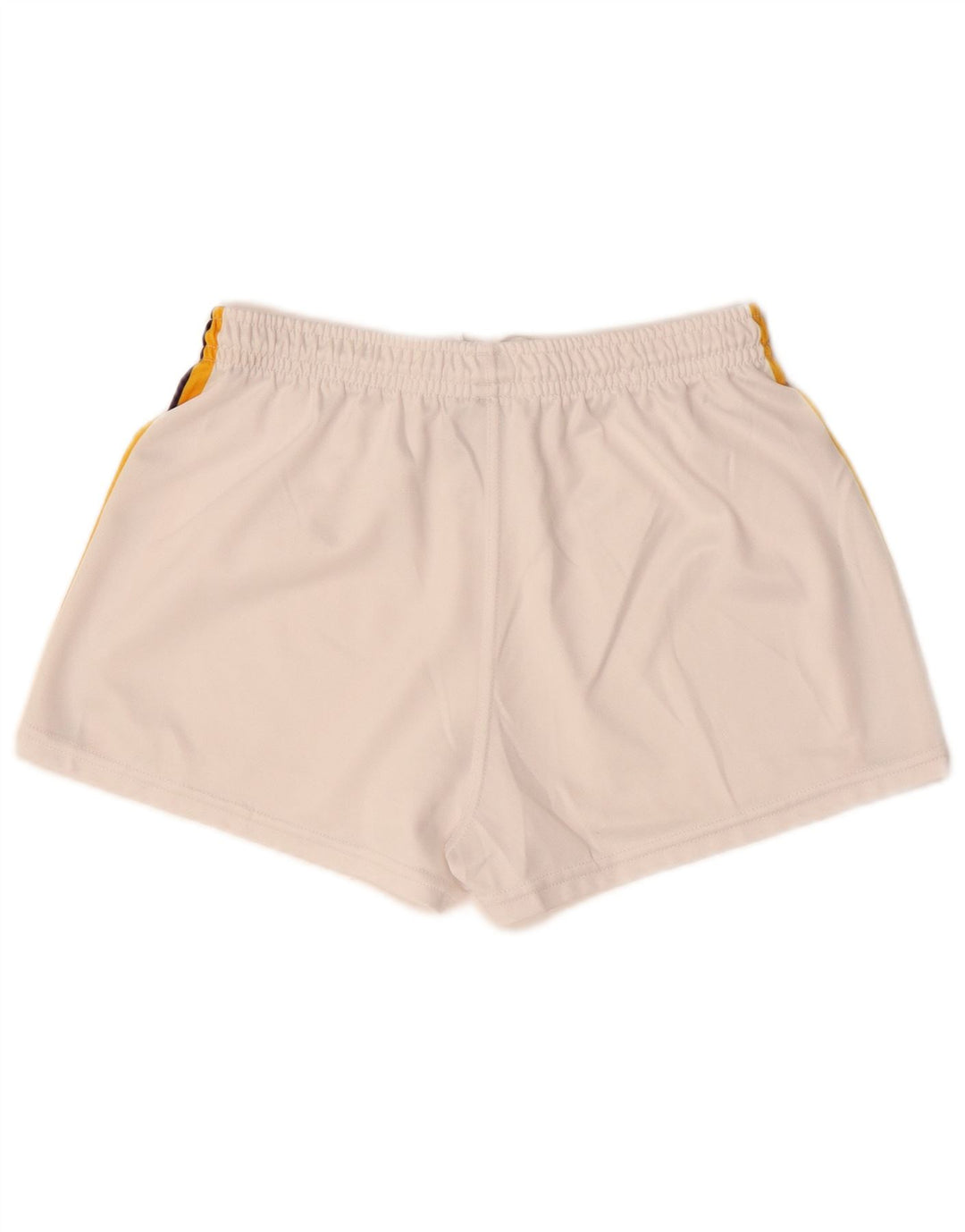 Pantaloncini sportivi grafici da donna Puma UK 14 Large Bianco Colourblock Poliestere