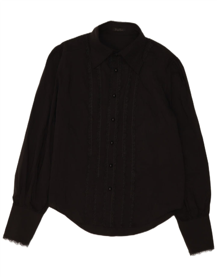 Camicia da uomo Punk Rave XL poliestere nero