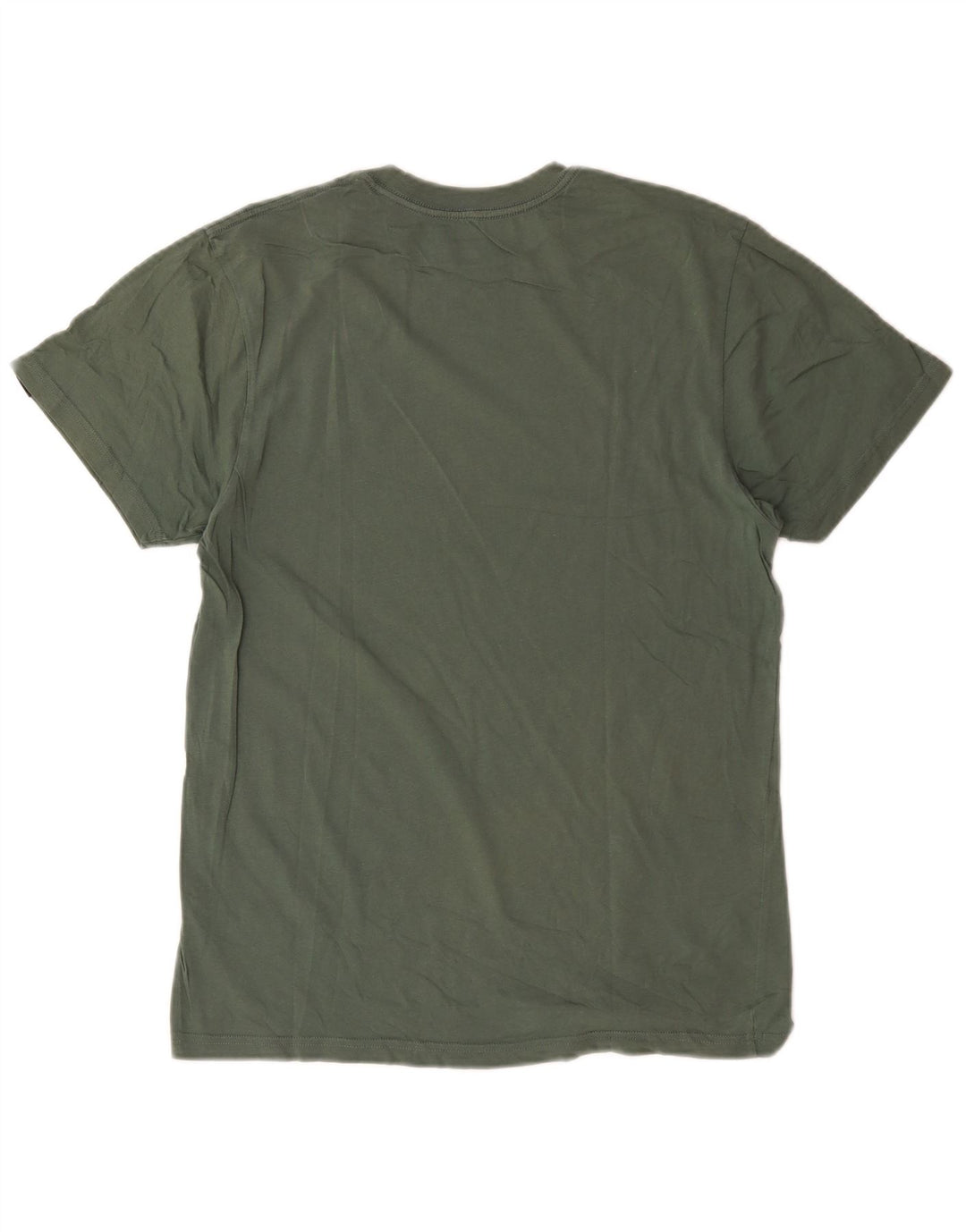 T-shirt grafica personalizzata da uomo Vans Top in cotone verde medio