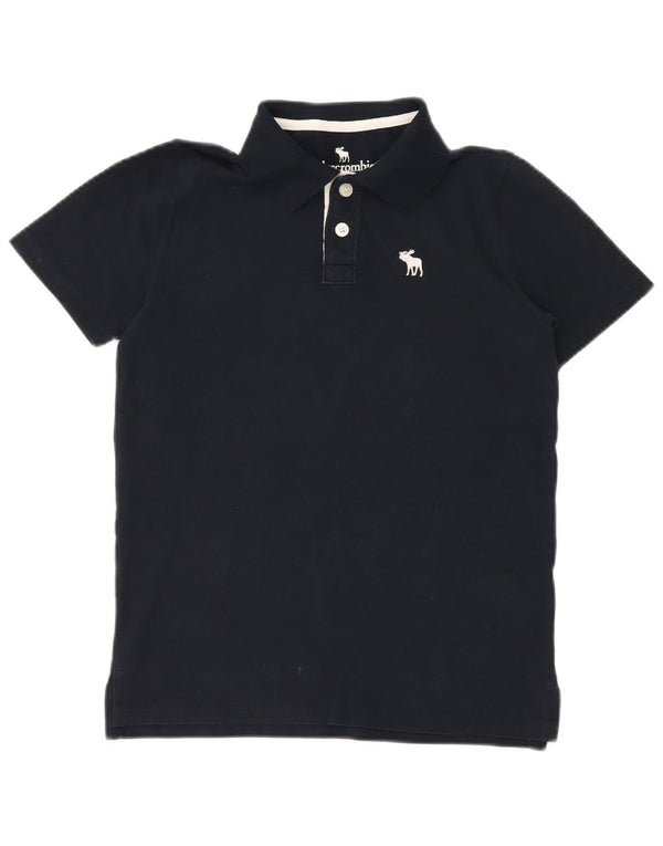 Polo da bambino ABERCROMBIE & FITCH 13-14 anni in cotone blu navy