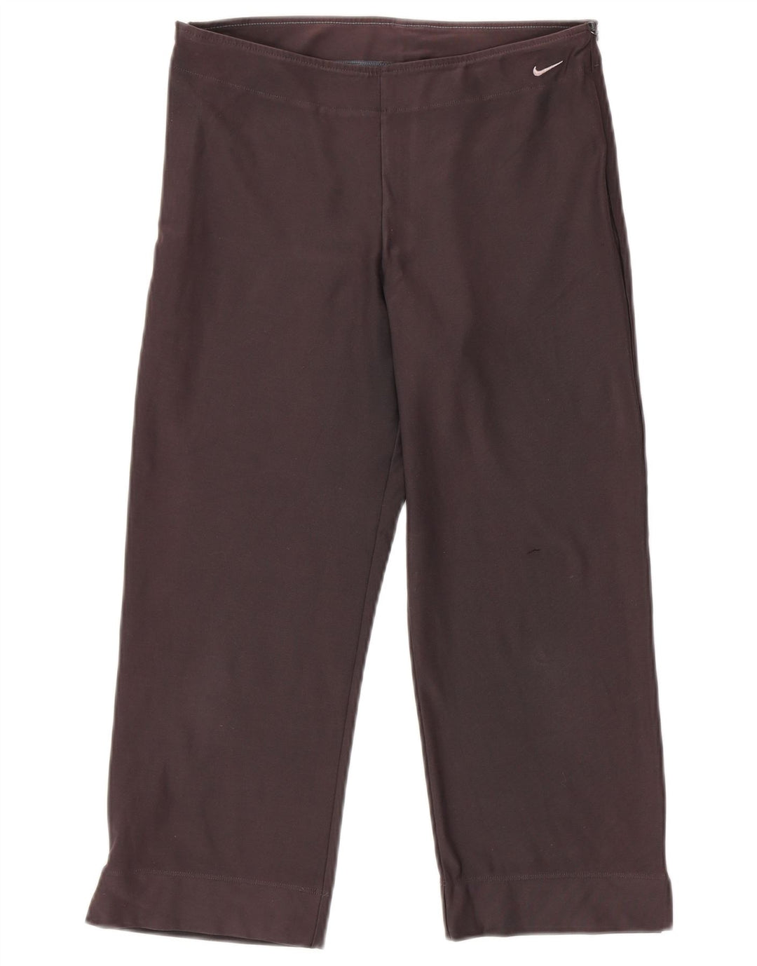 Pantaloni da tuta Capri Dri Fit da donna NIKE UK 12/14 Large in cotone grigio