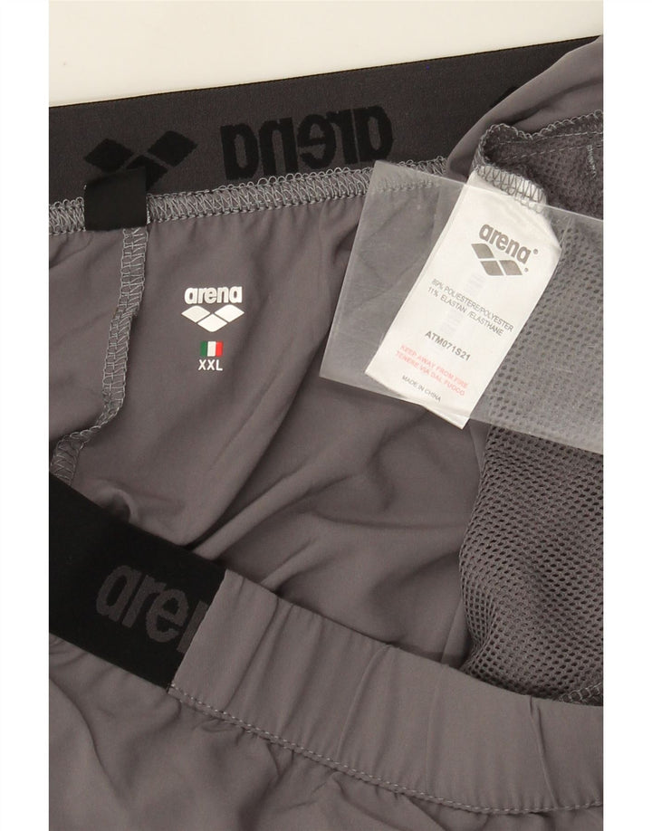 Pantaloncini sportivi da uomo Arena 2XL Poliestere grigio