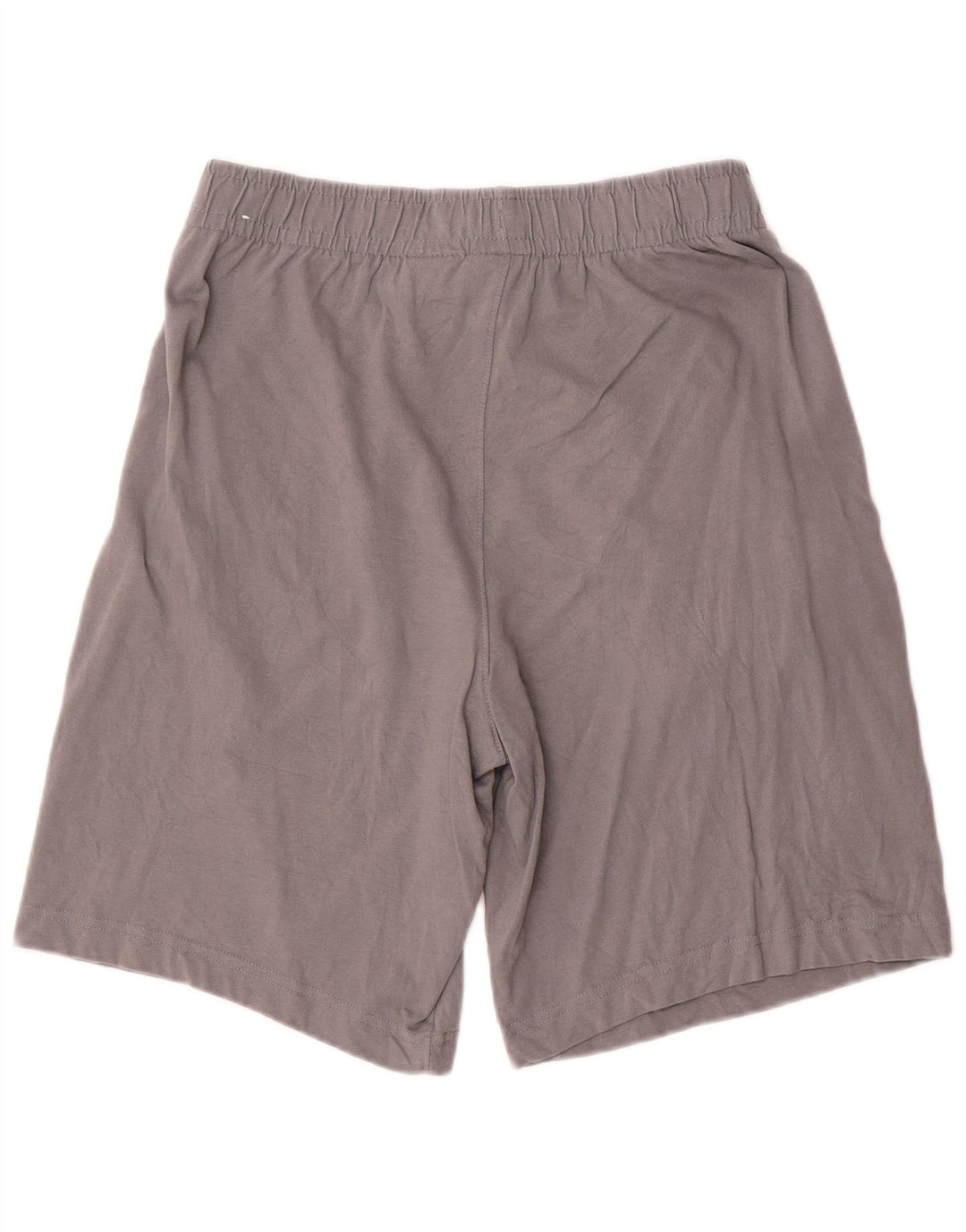 Pantaloncini sportivi Nike da uomo in cotone grigio medio