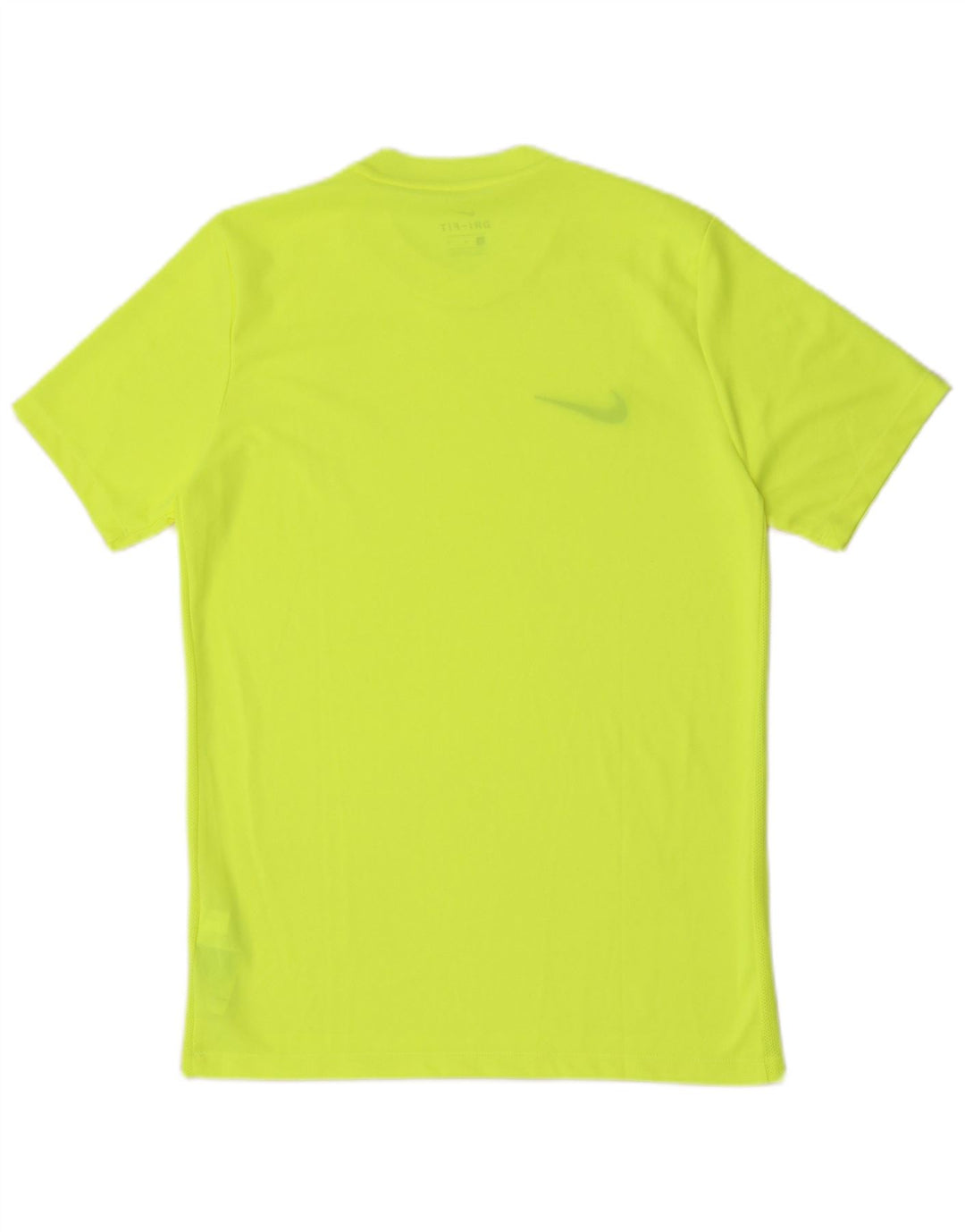 T-shirt da uomo Nike Dri Fit Top in poliestere giallo medio