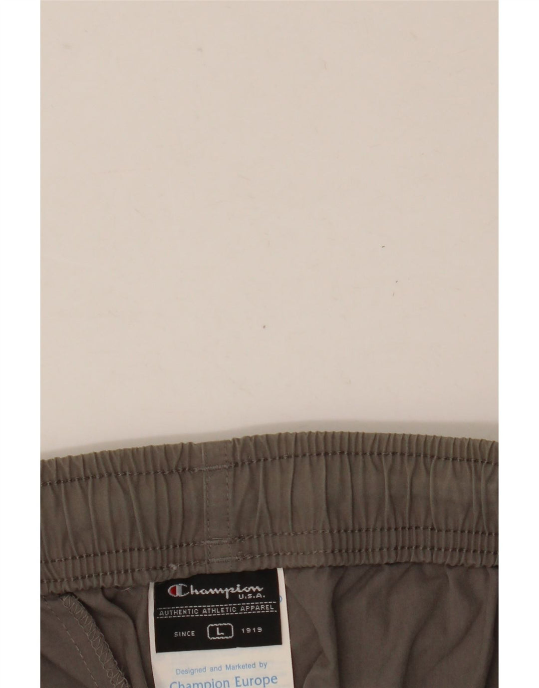 Pantaloni da tuta Capri da uomo Champion grandi in cotone grigio