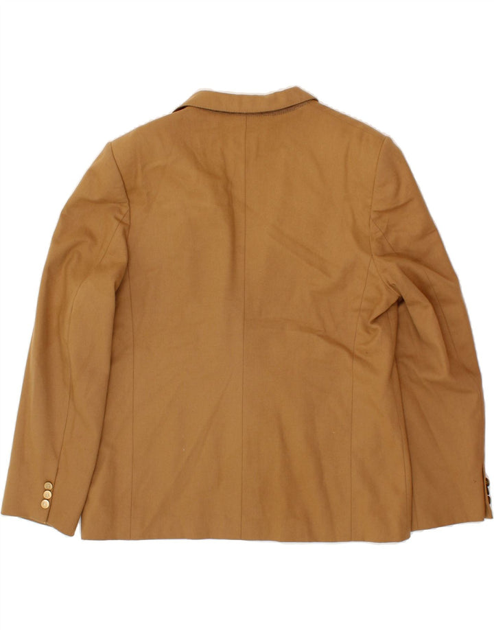 AQUASCUTUM Mens 2 Button Blazer Jacket UK 40 Large Brown Vintage Aquascutum and Second-Hand Aquascutum from Messina Hembry 