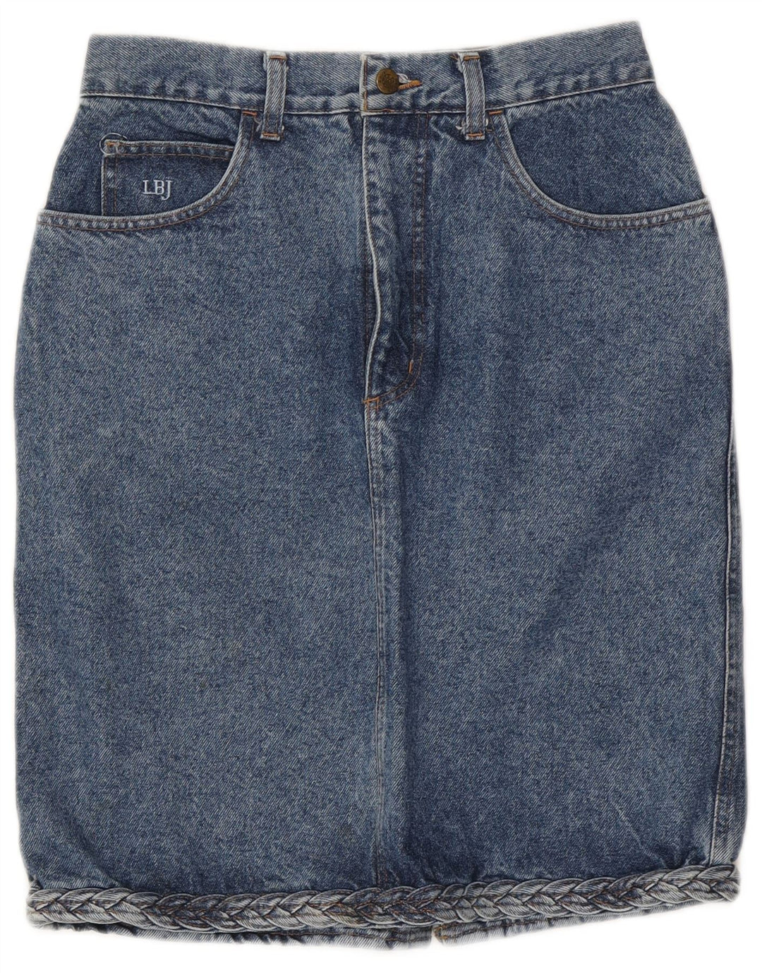 Gonna di jeans da donna Laura Biagiotti W28 Blu medio classico