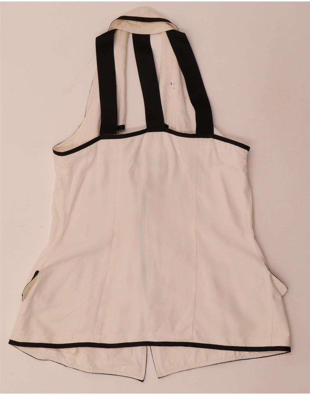 Gilet da donna Joseph Ribkoff UK 16 grande in viscosa bianca