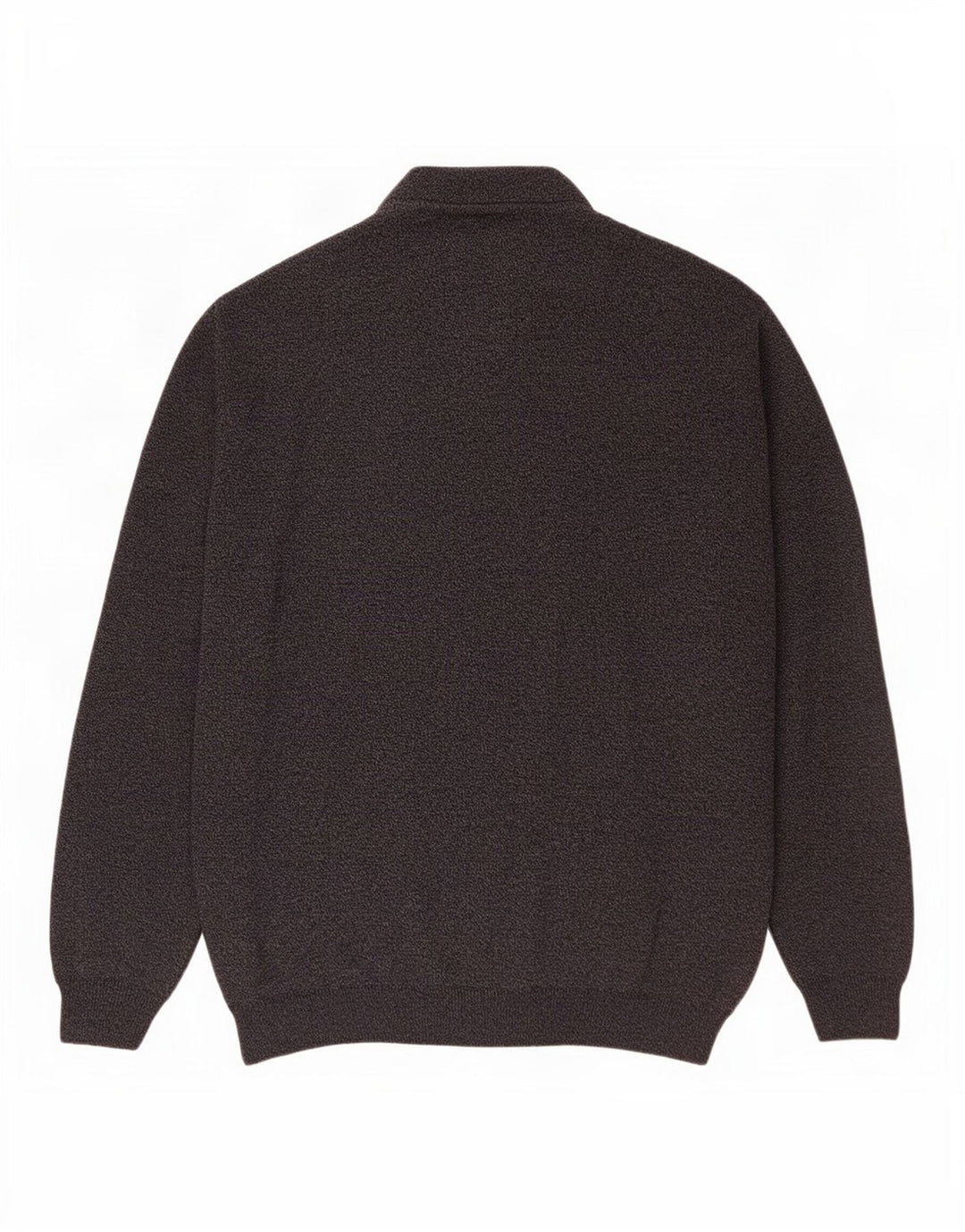Rodes Maglione da uomo con collo alto Maglione grande in lana a righe blu navy