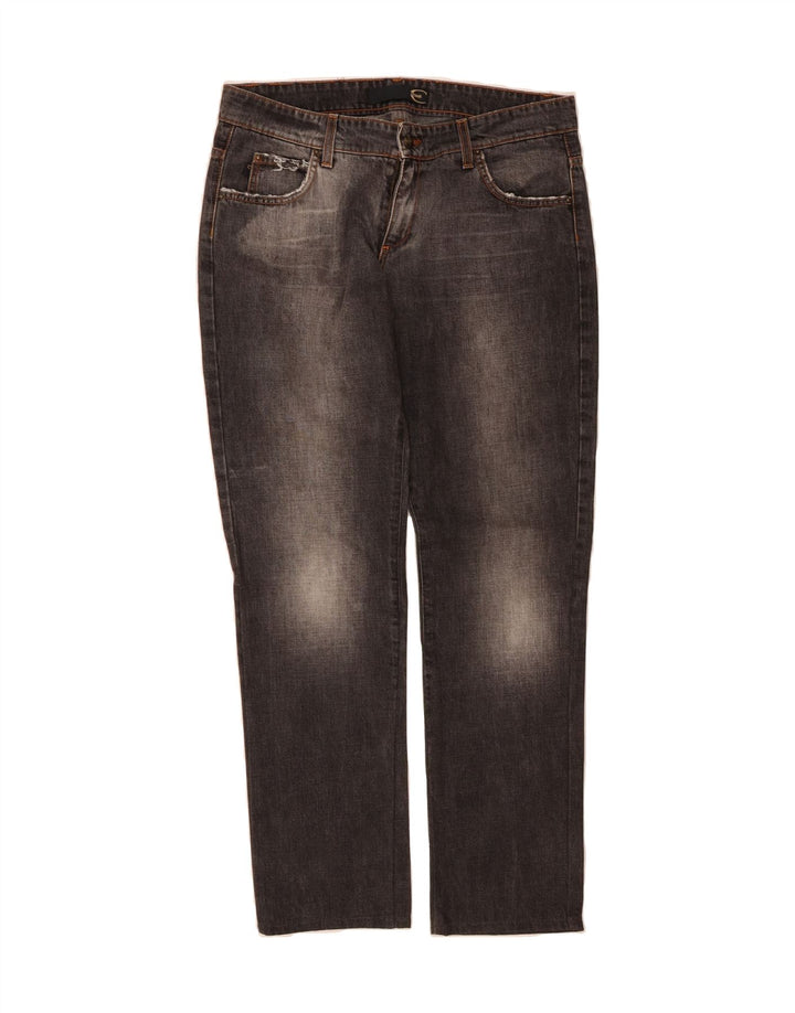 JUST CAVALLI Womens Straight Jeans W32 L30 Grey Cotton Vintage Just Cavalli and Second-Hand Just Cavalli from Messina Hembry 