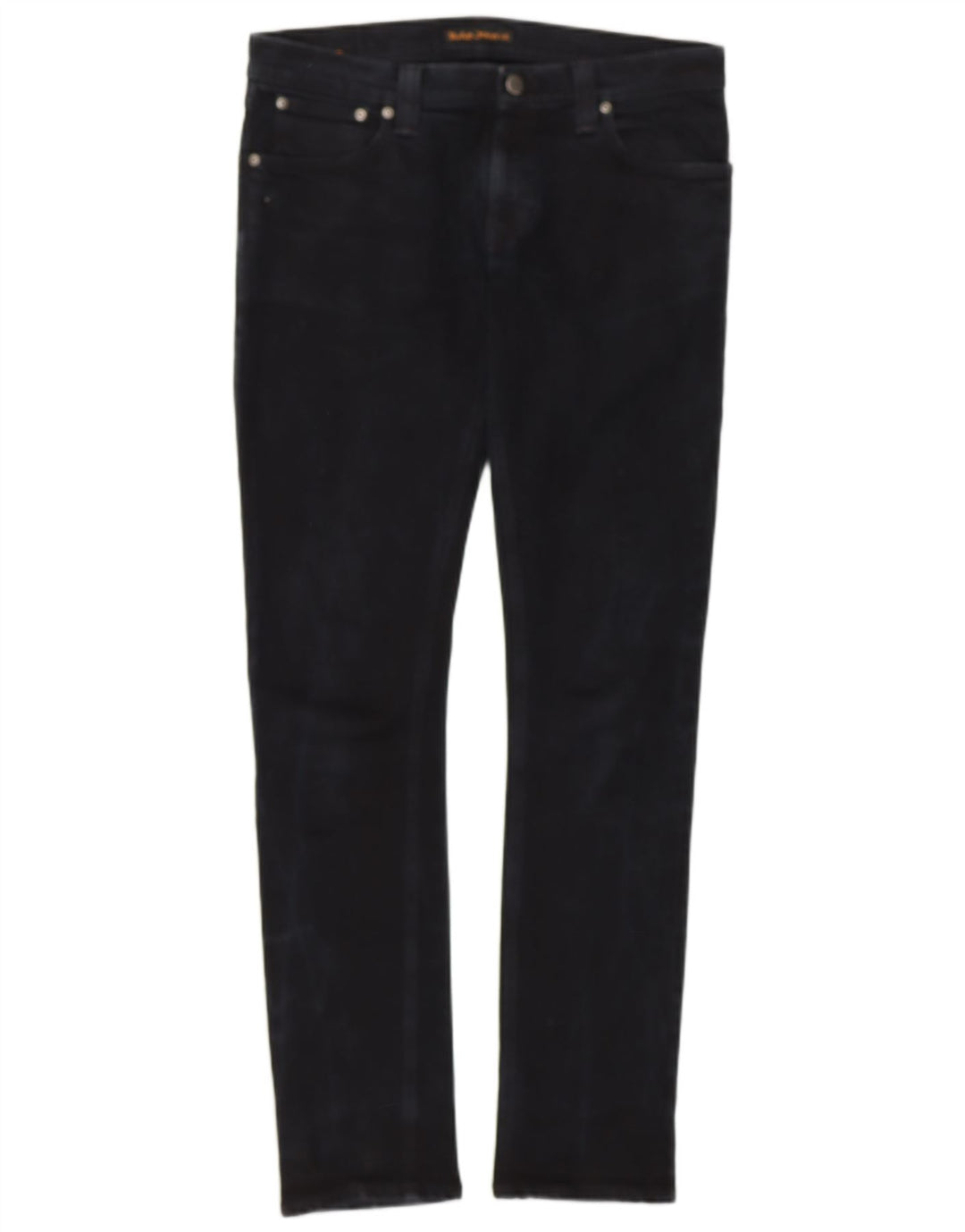 NUDIE JEANS Jeans skinny da donna W32 L32 cotone blu navy