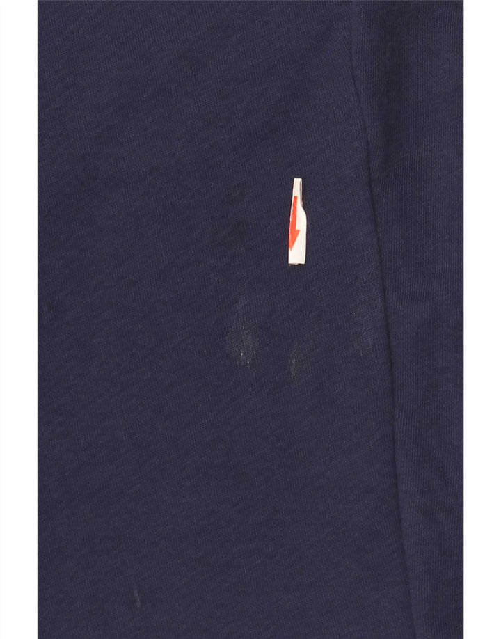 Pantaloncini sportivi da uomo Puma 2XL cotone blu navy